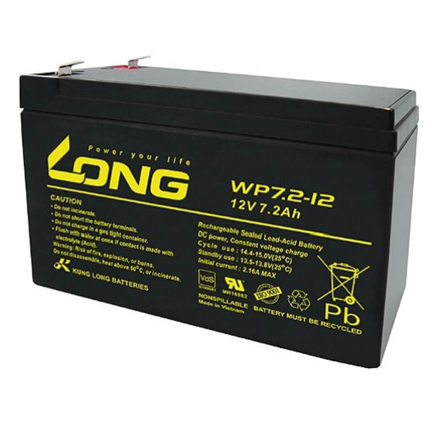 Ắc quy 12V-7Ah Long WP7.2-12
